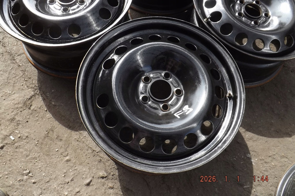 4x Alufelge 17 Zoll 7.5" 5x108 55ET Glanz Silber Ford Mondeo Rim Wheel FEL1658281662xg