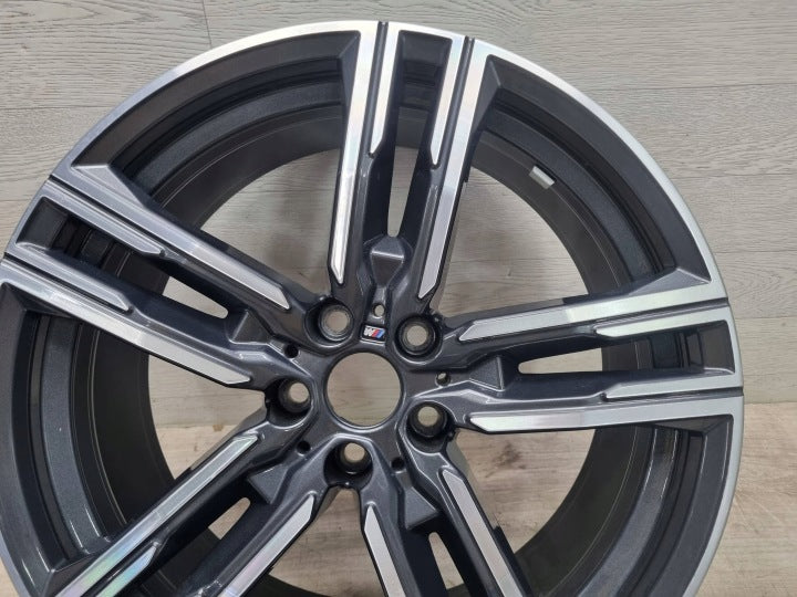 1x Alufelge 19 Zoll 8.0" 5x112 26ET Glanz Graphit 8090019 BMW 8 G14 G15 Mg FEL6716597036rm