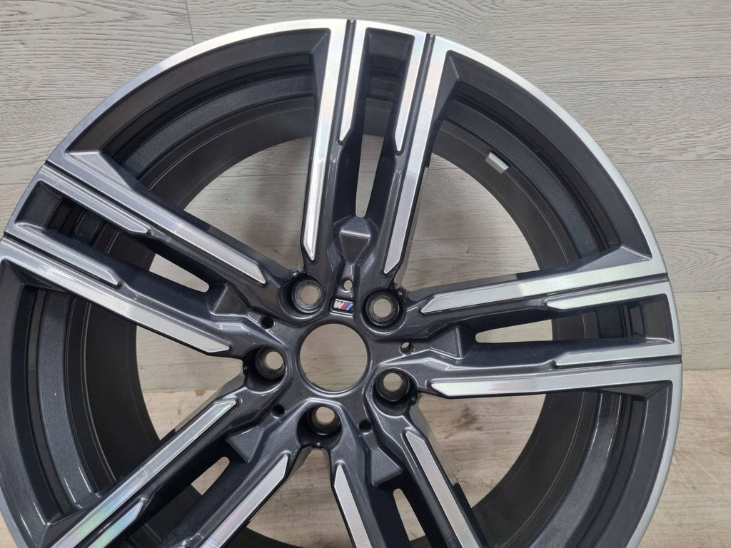 1x Alufelge 19 Zoll 8.0" 5x112 26ET Glanz Graphit 8090019 BMW 8 G14 G15 Mg FEL6716597036rm