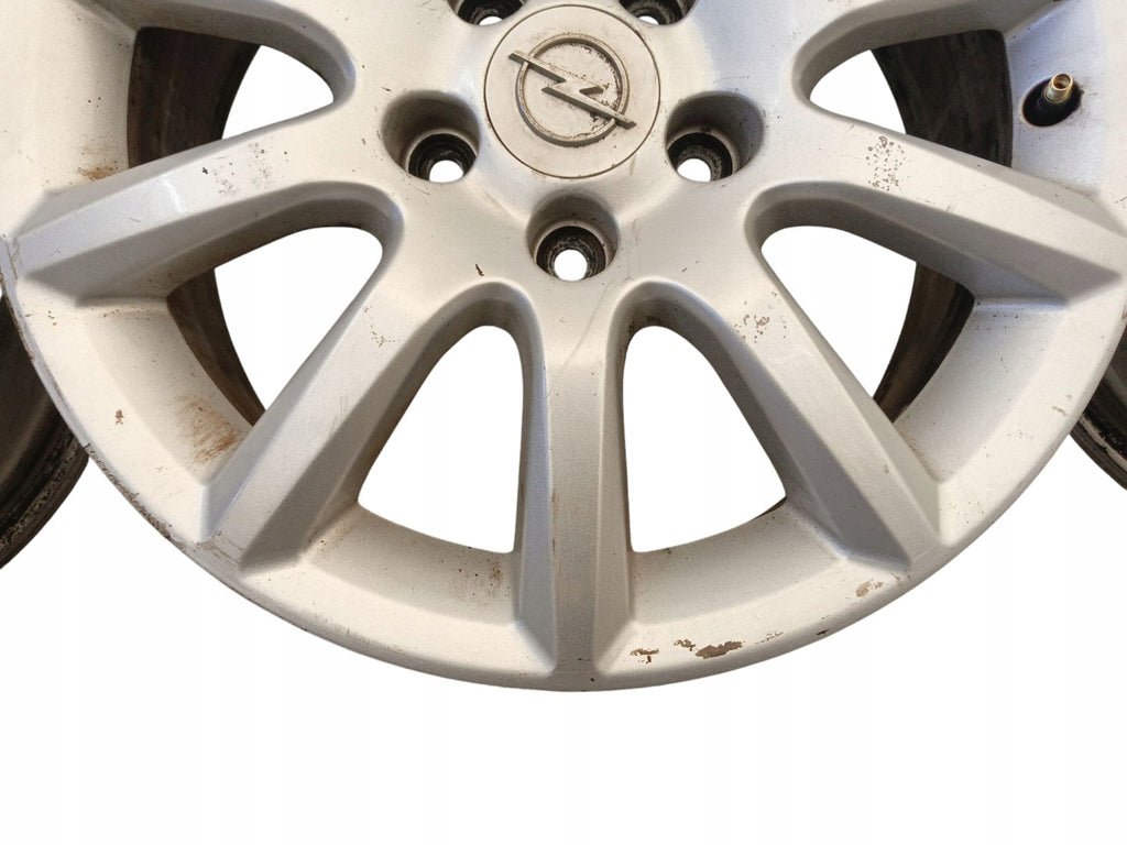 4x Alufelge 16 Zoll 6.5" 5x110 Glanz Silber Opel Astra Zafira B Rim Wheel FEL7439622352al