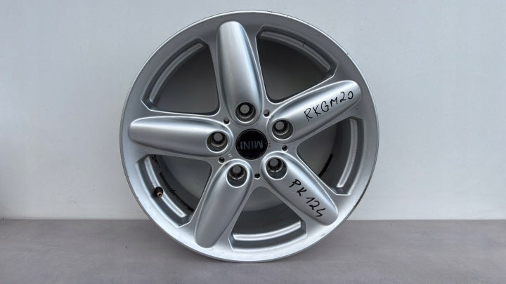 1x Alufelge 16 Zoll 6.5" 5x120 9803720 Man Mini R60 Rim Wheel FEL3427473902ks