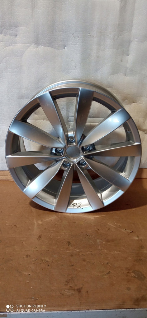 1x Alufelge 19 Zoll 8.0" 5x112 41ET Glanz Silber 1K8601025C VW Scirocco FEL9824641059zp