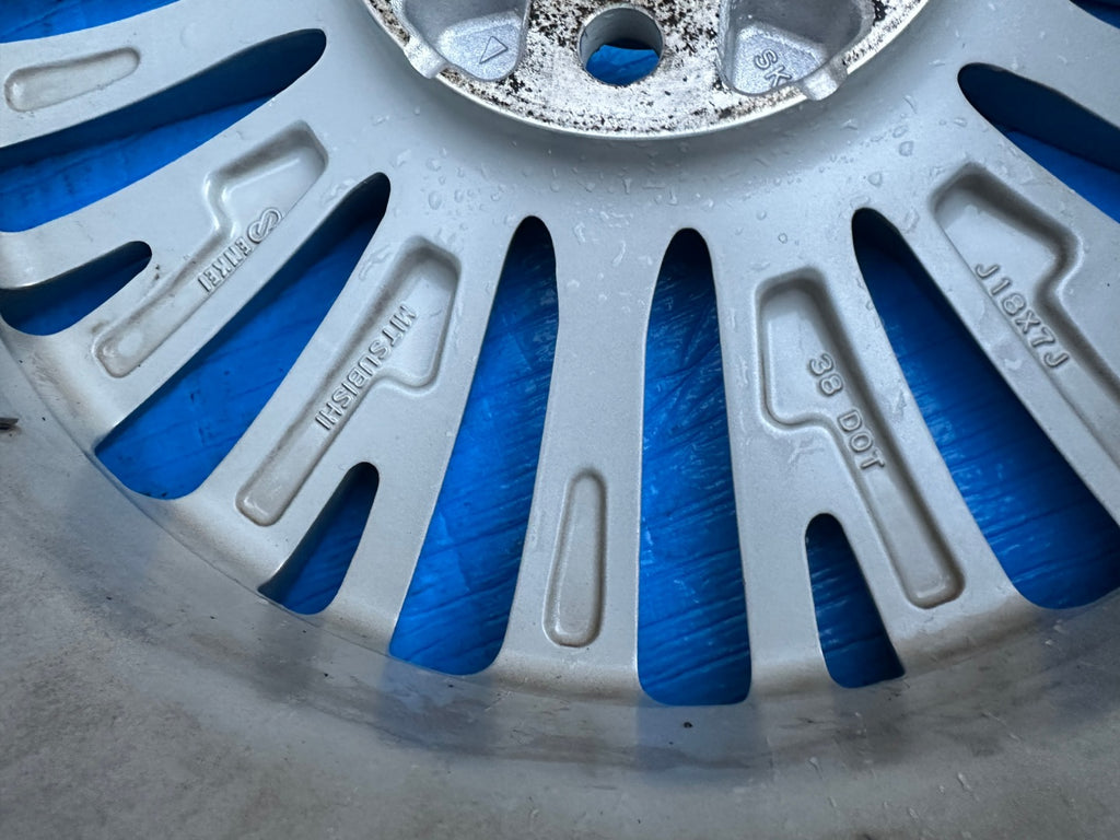 1x Alufelge 18 Zoll 7.0" 5x114.3 Mitsubishi I W F Rim Wheel FEL9553511728eh