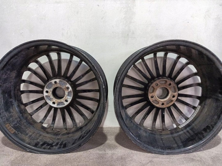 1x Alufelge 18 Zoll 8.0" 5x112 45ET Glanz Graphit Mg Rim Wheel FEL1859493899pg