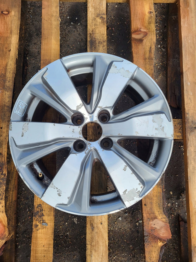 1x Alufelge 16 Zoll 6.5" 4x108 20ET Glanz Silber 9678398177 Peugeot 2008 I FEL5591535453qb