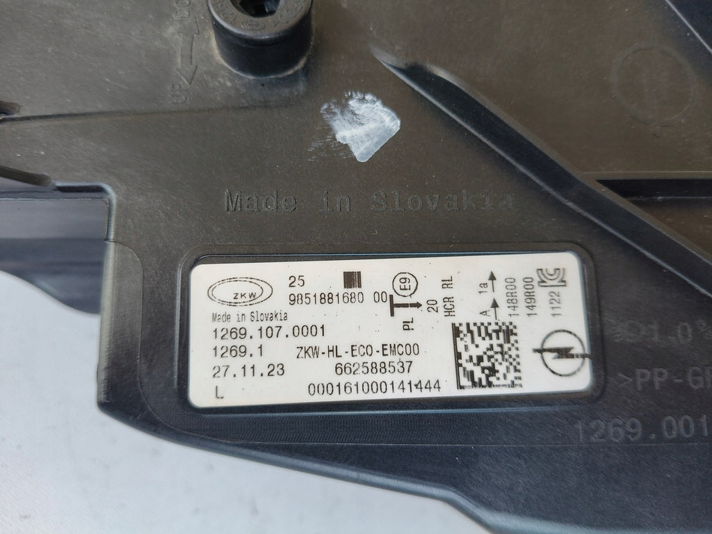 Frontscheinwerfer Opel Astra L 9851881680 Full LED Links Scheinwerfer Headlight SCH3675746547og