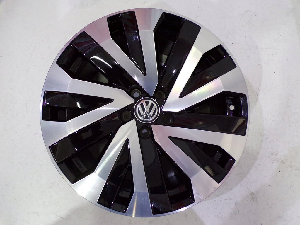 4x Alufelge 18 Zoll 8.0" 5x112 25ET Glanz Schwarz 760601025M Audi Q7 Touareg FEL2572479853fz