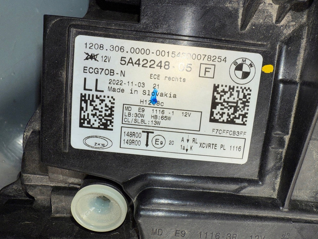 Frontscheinwerfer BMW 2 Active Tourer U06 5A42248-05 LED Rechts Headlight SCH3765734211wu