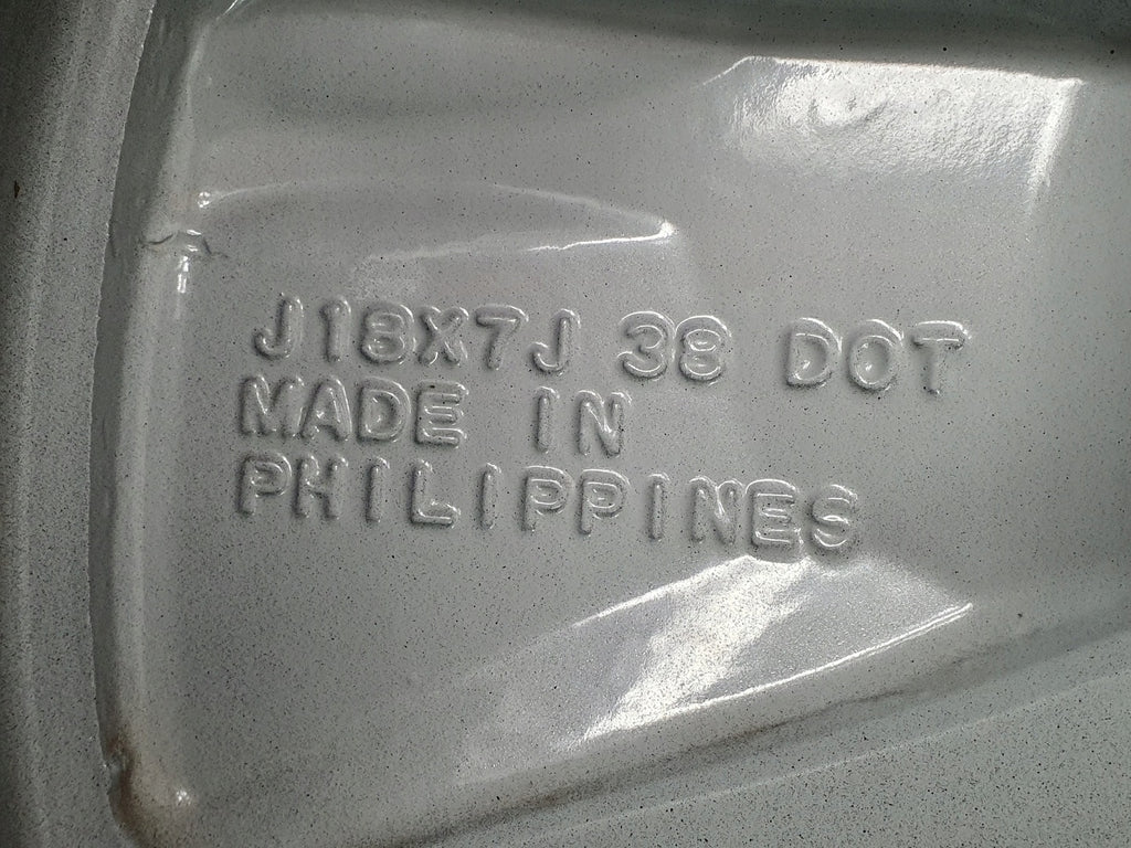 1x Alufelge 18 Zoll 7.0" 5x114.3 38ET Mitsubishi Outlander Eclipse Cross