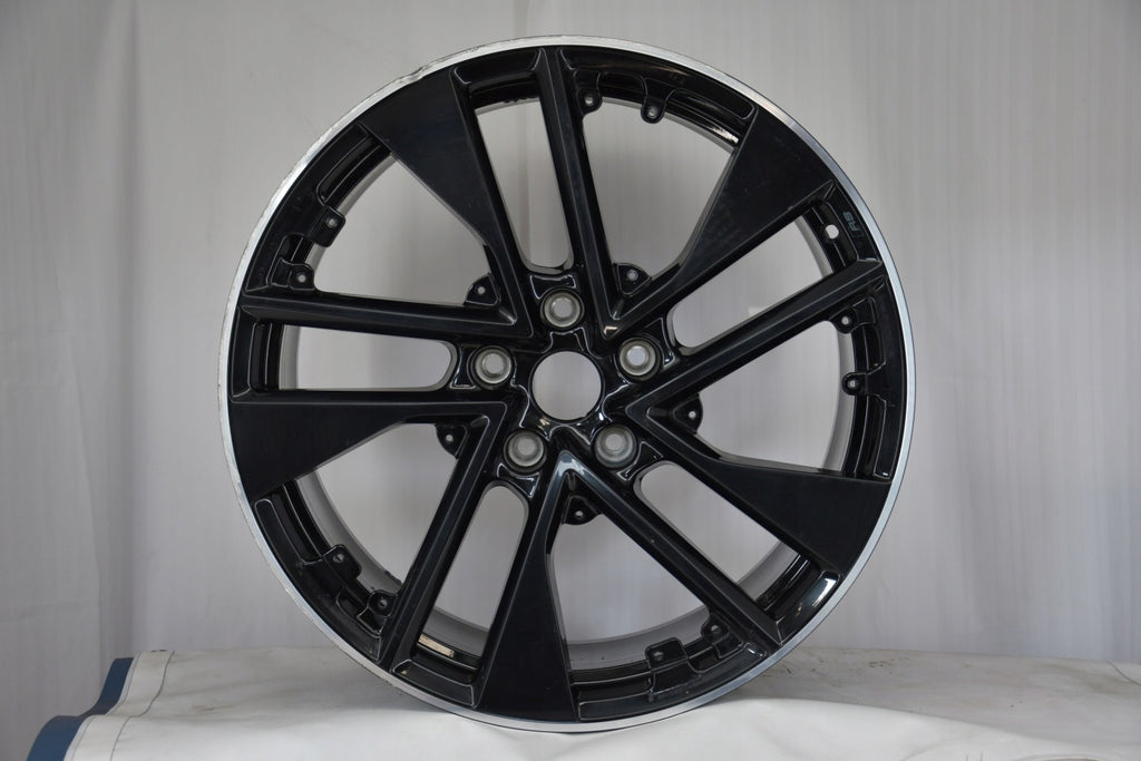 1x Alufelge 21 Zoll 9.5" 5x130 60ET Glanz Schwarz 4J3601025S Audi E-Tron Gt FEL6958892353ed