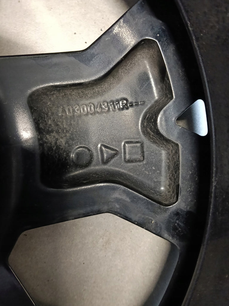 1x Alufelge 17 Zoll 6.5" 5x114.3 50ET Glanz Schwarz 403005180R 403004311R Dacia FEL7331131304ah