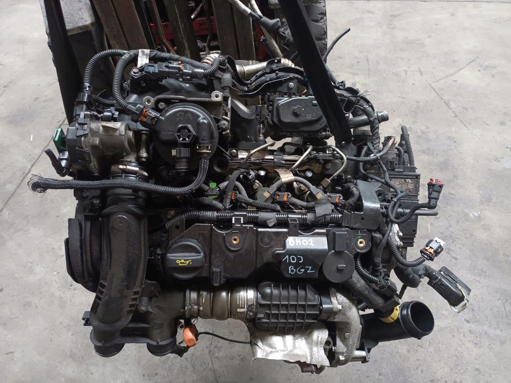 Motor Peugeot 308 I 10JBGZ 9H02 1.6 EHDI 2017 Diesel Engine Komplett
