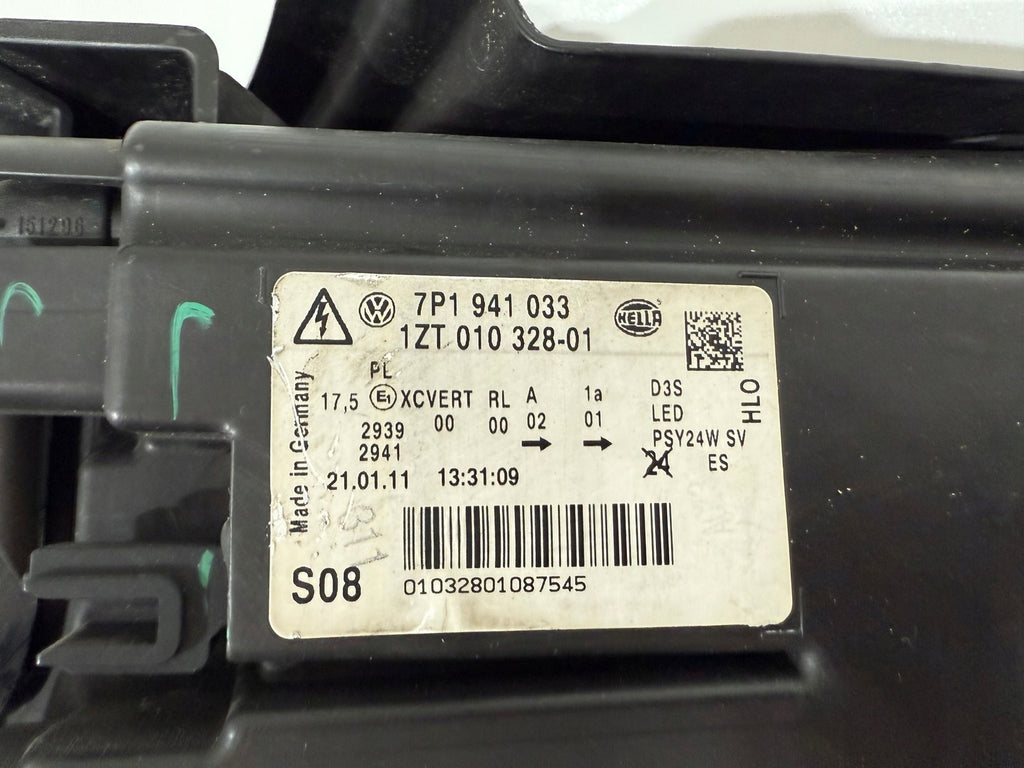 Frontscheinwerfer VW Touareg 7P1941033 LED Links Scheinwerfer Headlight