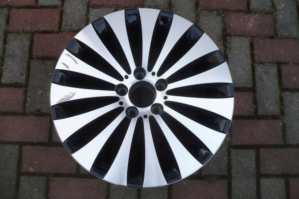 1x Alufelge 18 Zoll 9.0" 5x112 53ET Glanz Schwarz A2134014800 Mercedes-Benz FEL9958621630ao