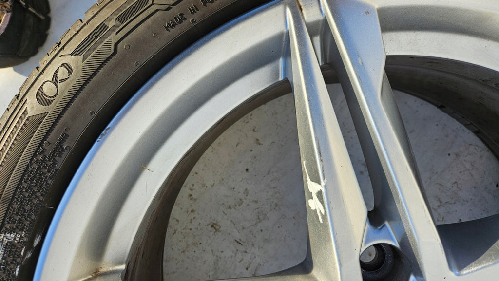 1x Alufelge 18 Zoll 8.0" 5x112 40ET Glanz Silber 8W0601025R Audi A4 Rim Wheel FEL8950085464rp
