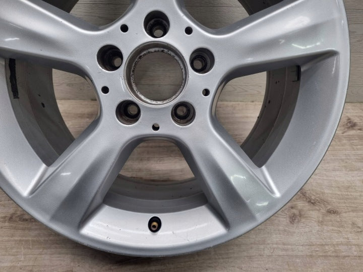 1x Alufelge 16 Zoll 8.0" 5x112 32ET Glanz Silber A2034013102 Mercedes-Benz Cl203 FEL4314286176ri