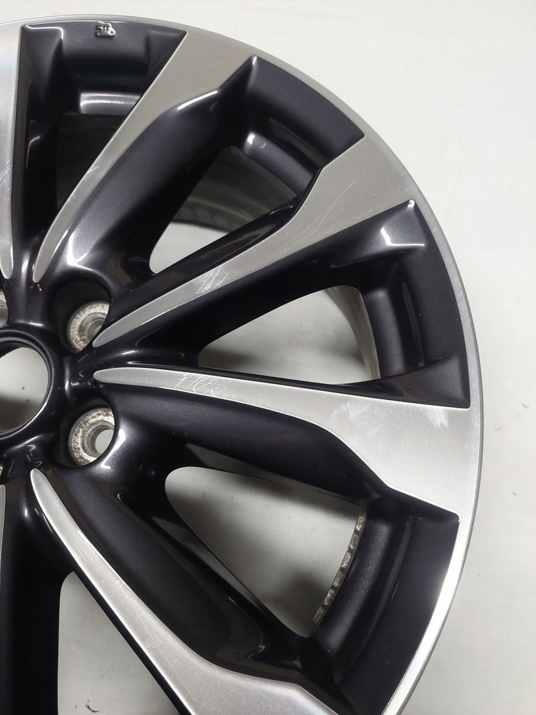 1x Alufelge 18 Zoll 7.0" 5x114.3 50ET Glanz Graphit 9965417080 Mazda Cx3 Cx-3 Mg