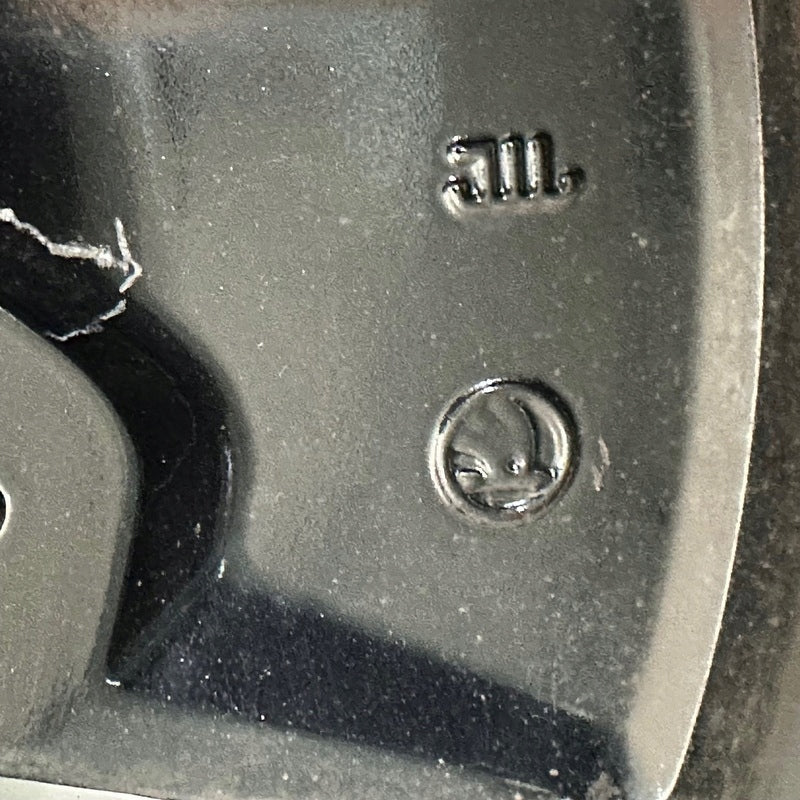 1x Alufelge 18 Zoll 7.5" 5x112 48ET Glanz Schwarz 5E3601025AD Skoda Octavia