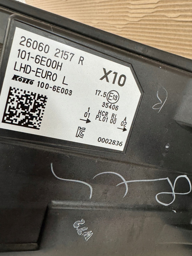 Frontscheinwerfer Renault Zoe 260602157 Full LED Links Scheinwerfer Headlight SCH9960478686ur