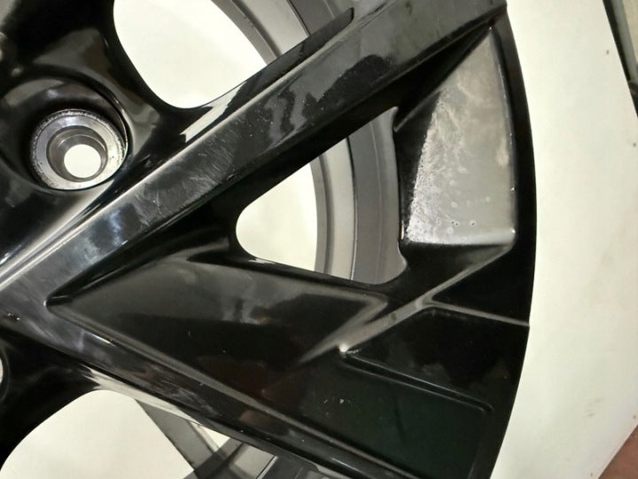 1x Alufelge 16 Zoll 6.5" 4x108 38ET Glanz Schwarz 9847228980 Opel Corsa F FEL6380432509fz