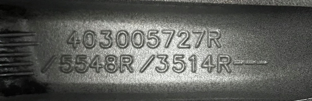 1x Alufelge 17 Zoll 6.5" 4x100 31ET 403005727R Renault Rim Wheel