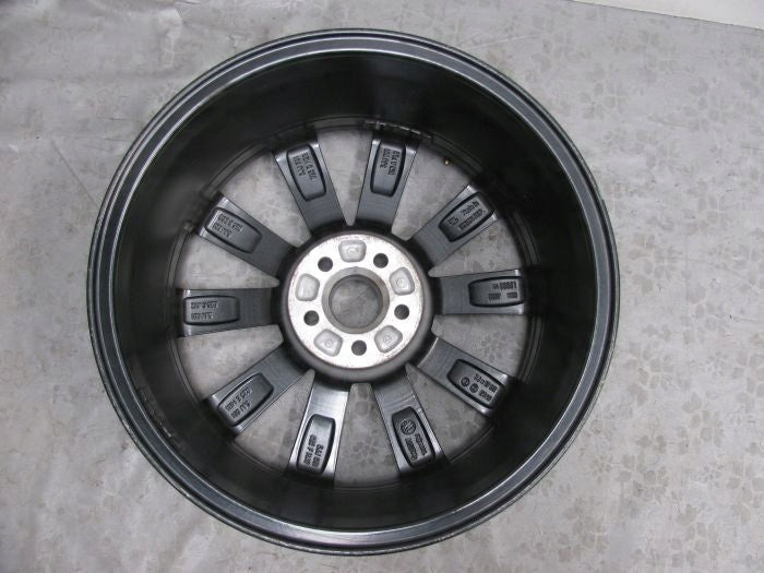 1x Alufelge 17 Zoll 7.0" 5x100 46ET Glanz Schwarz 5JJ601025A Skoda Fabia