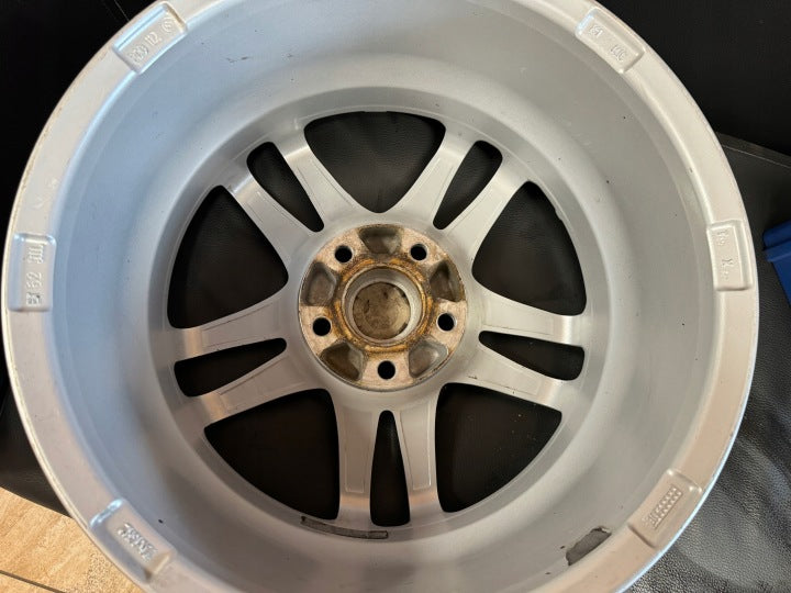 4x Alufelge 16 Zoll 7.0" 5x112 52ET Glanz Silber Audi I Rim Wheel FEL3845203919na