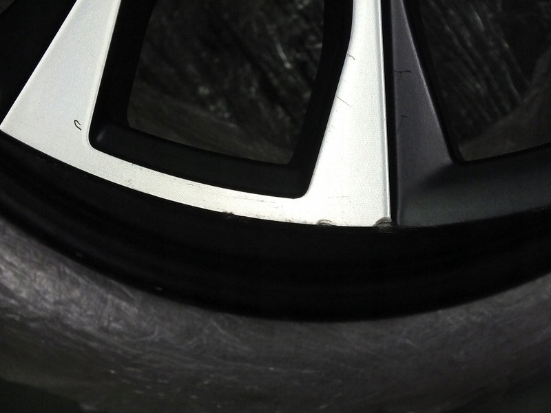 1x Alufelge 18 Zoll 7.5" 5x100 46ET Matt Schwarz 82A071498 Audi Rim Wheel FEL4182852652ub