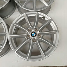 Load image into Gallery viewer, 4x Alufelge 17 Zoll 7.5" 5x112 52ET Glanz Silber 6856061 BMW 2 F45 F46 Rim Wheel FEL4761581928qf