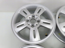 Load image into Gallery viewer, 4x Alufelge 15 Zoll 5.5" 4x100 45ET Silber 6763295 Mini Rim Wheel FEL1232360695ps