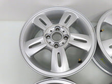 Laden Sie das Bild in den Galerie-Viewer, 4x Alufelge 15 Zoll 5.5" 4x100 45ET Silber 6763295 Mini Rim Wheel FEL1232360695ps