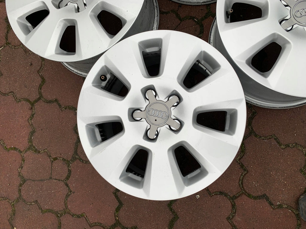 4x Alufelge 16 Zoll 7.5" 5x112 37ET Silber 4G0601025 Audi A6 Rim Wheel