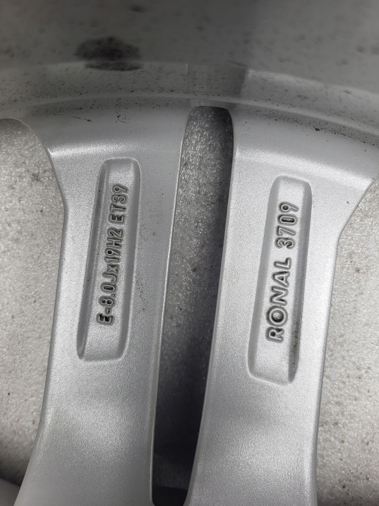 1x Alufelge 19 Zoll 8.0" 5x112 39ET Glanz Silber 80A601025G Audi Q5 Rim Wheel FEL1850651856bt