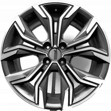 Laden Sie das Bild in den Galerie-Viewer, 1x Alufelge 17 Zoll 7.0" 4x100 37ET Glanz Graphit 403000324 Mg Clio 1 Rim Wheel FEL8538154972sl