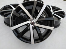 Laden Sie das Bild in den Galerie-Viewer, 4x Alufelge 18 Zoll 7.5&quot; 5x112 51ET Glanz Silber 5K0601025L VW Golf VII Touran