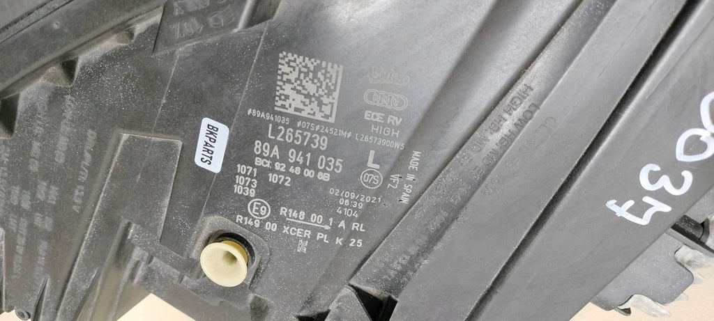 Frontscheinwerfer Audi E-Tron E Tron 89A941035 LED Links Scheinwerfer Headlight SCH9936495111pi