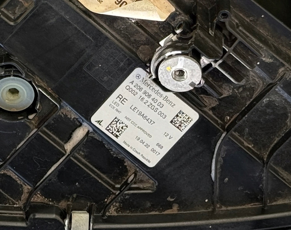 Frontscheinwerfer Mercedes-Benz W205 W206 A2069064003 Full LED Rechts Headlight SCH5481155449mw