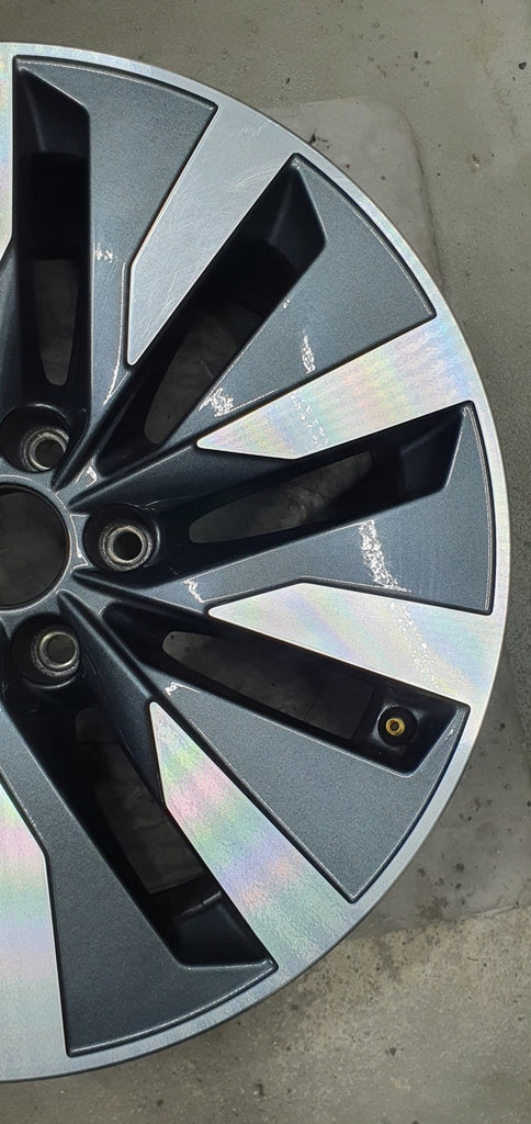 1x Alufelge 18 Zoll 8.0" 5x112 39ET Glanz Grau 4K0601025B Audi A6 Allroad A4 Mg FEL3531147581ze