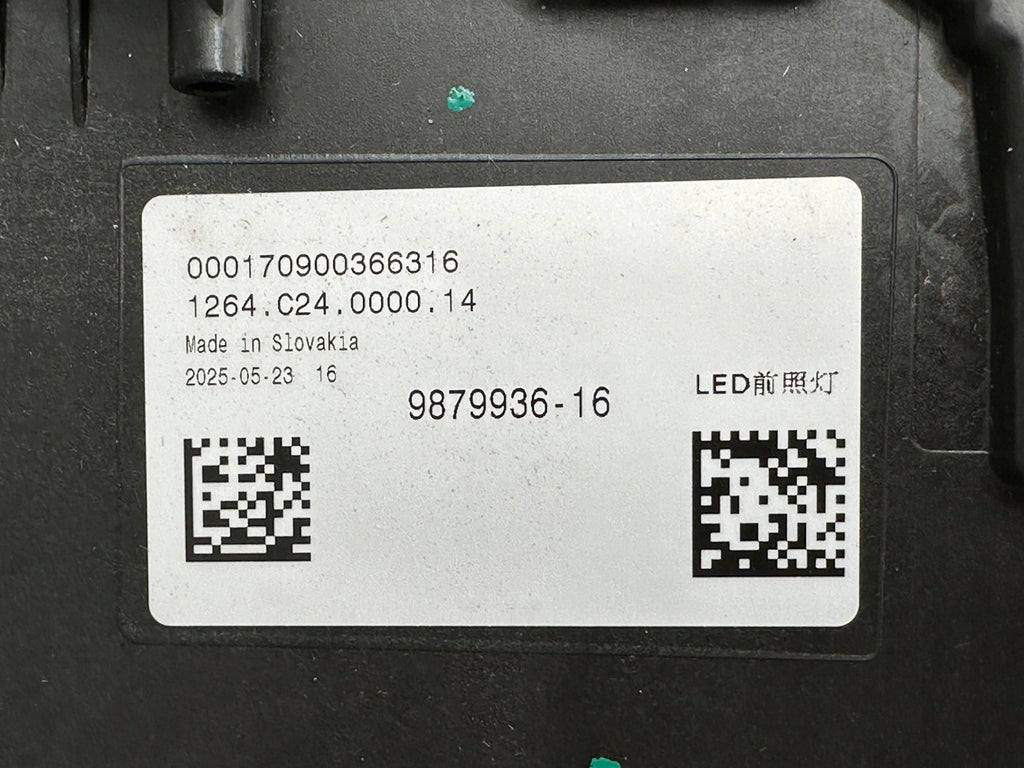 Frontscheinwerfer BMW 7 9879936 LED Rechts Scheinwerfer Headlight SCH1466409269nr