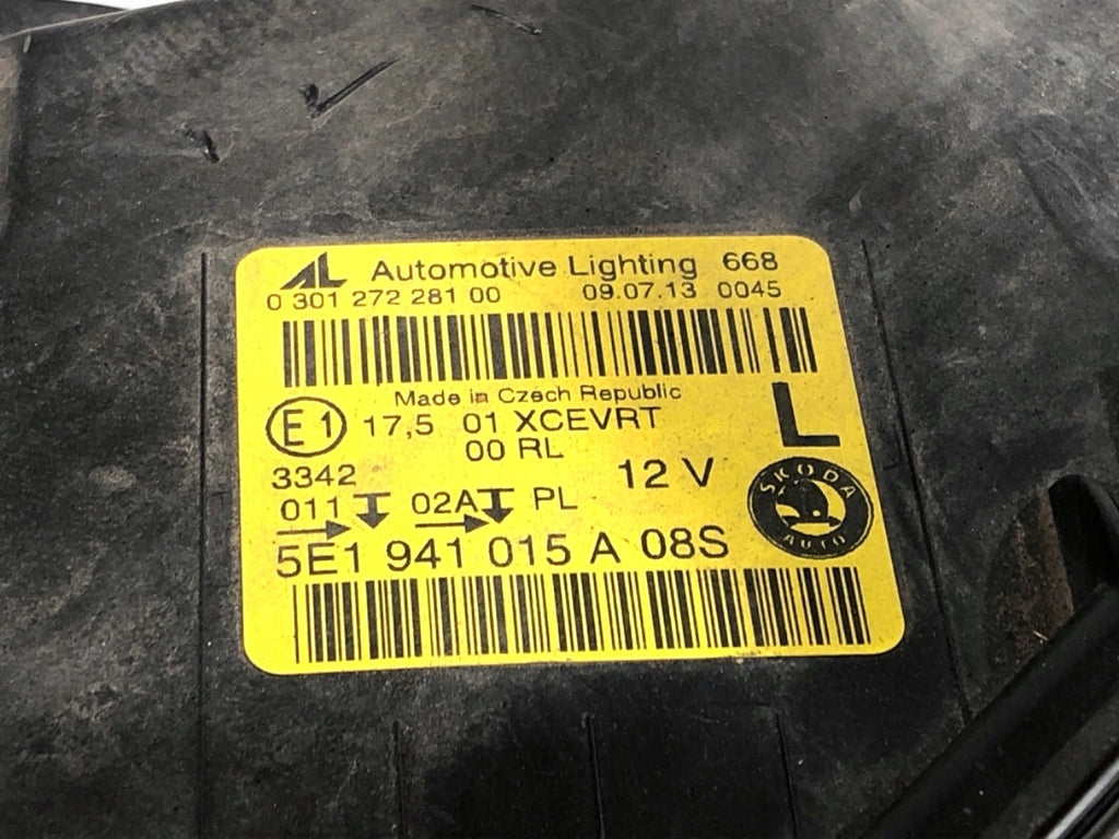 Frontscheinwerfer Skoda Octavia III 5E1941015 Links Scheinwerfer Headlight SCH6208528347ho