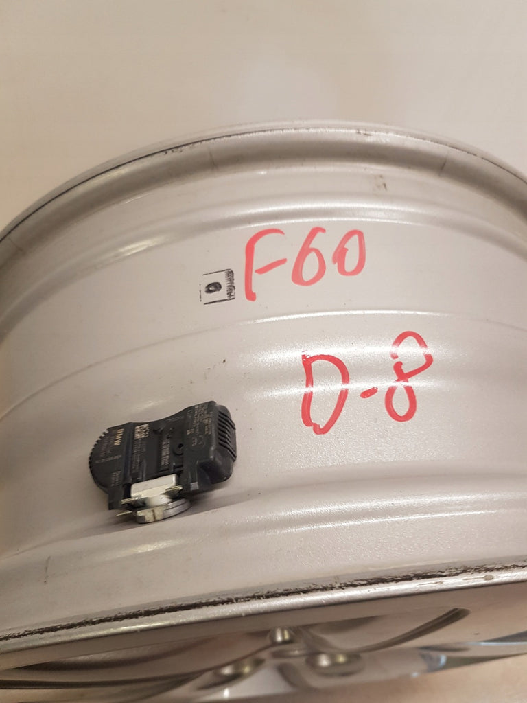 1x Alufelge 16 Zoll 7.0" 5x112 41ET Glanz Silber 6856029 Mini Countryman F60