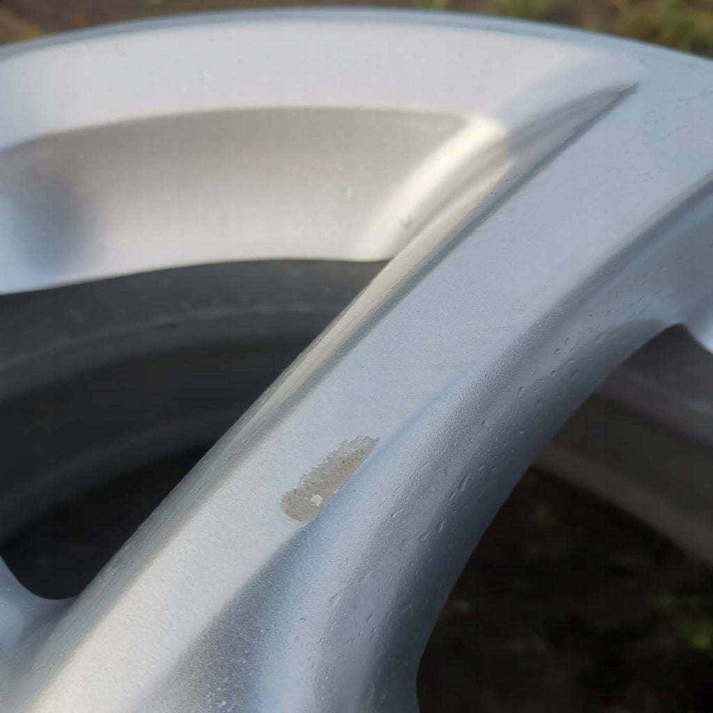 1x Alufelge 16 Zoll 6.5" 4x100 38ET Glanz Silber 39182180 Opel Corsa Rim Wheel FEL7992949660ut