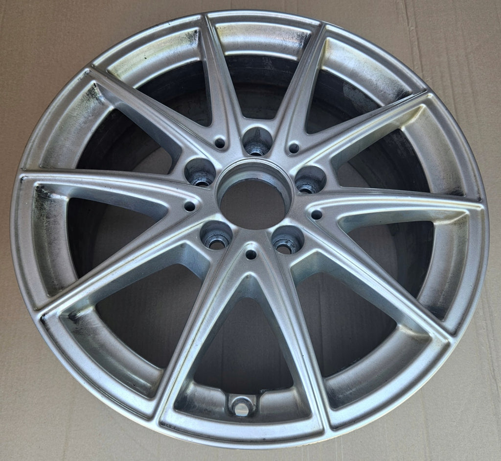 1x Alufelge 16 Zoll 6.5" 5x112 44ET Glanz Silber A1774011100 Mercedes-Benz Cla FEL6135395603oe
