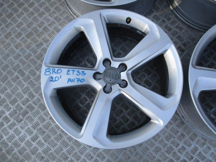 4x Alufelge 20 Zoll 8.5" 5x112 8R0601025BK Audi Rim Wheel FEL2917750512yu