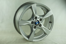 Load image into Gallery viewer, 1x Alufelge 17 Zoll 6.5" 5x120 47ET Glanz Silber 6795561 BMW 1 E81 E87 Rim Wheel FEL5706566942gr