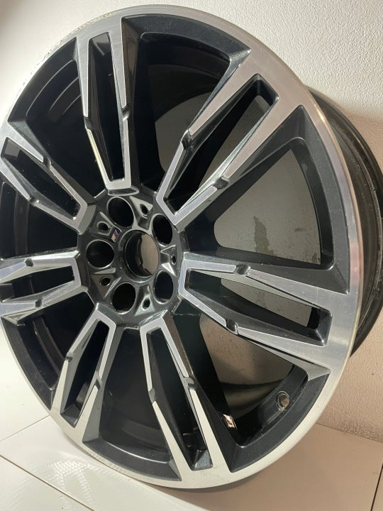 1x Alufelge 19 Zoll 8.5" 5x112 29ET Glanz Silber 5A324E0 BMW 5 Rim Wheel FEL3337769808xb