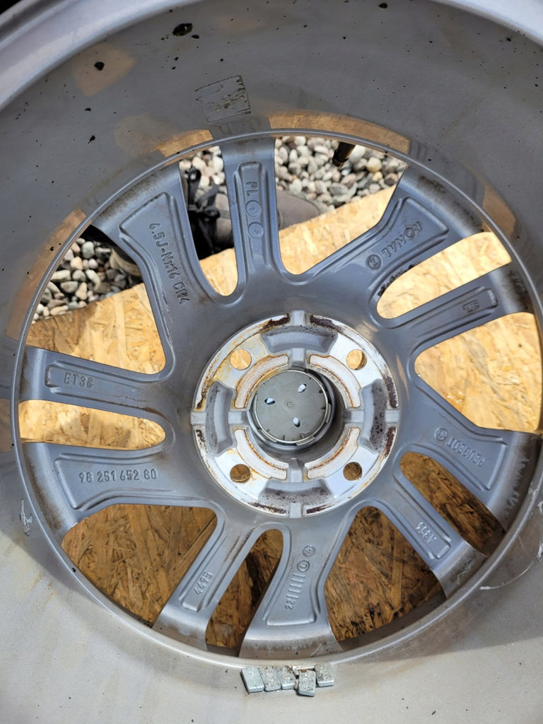 1x Alufelge 16 Zoll 6.5" 4x108 38ET 9825165280 Peugeot Rim Wheel FEL9286527131sa