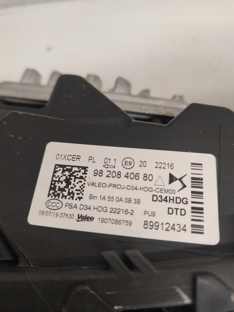 Frontscheinwerfer Citroën Ds3 9820840780 9820840680 LED Rechts oder Links SCH2885535952mm