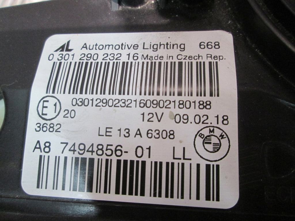 Frontscheinwerfer BMW 2 F45 F46 7494856-01 LED Rechts Scheinwerfer Headlight SCH8857345197gb