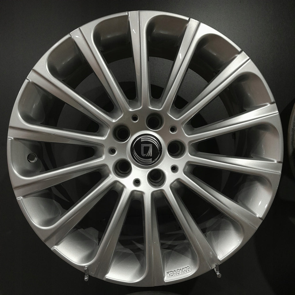 4x Alufelge 18 Zoll 8.0" 5x112 35ET Glanz Silber Mercedes-Benz W213 W212 FEL9787332449cq